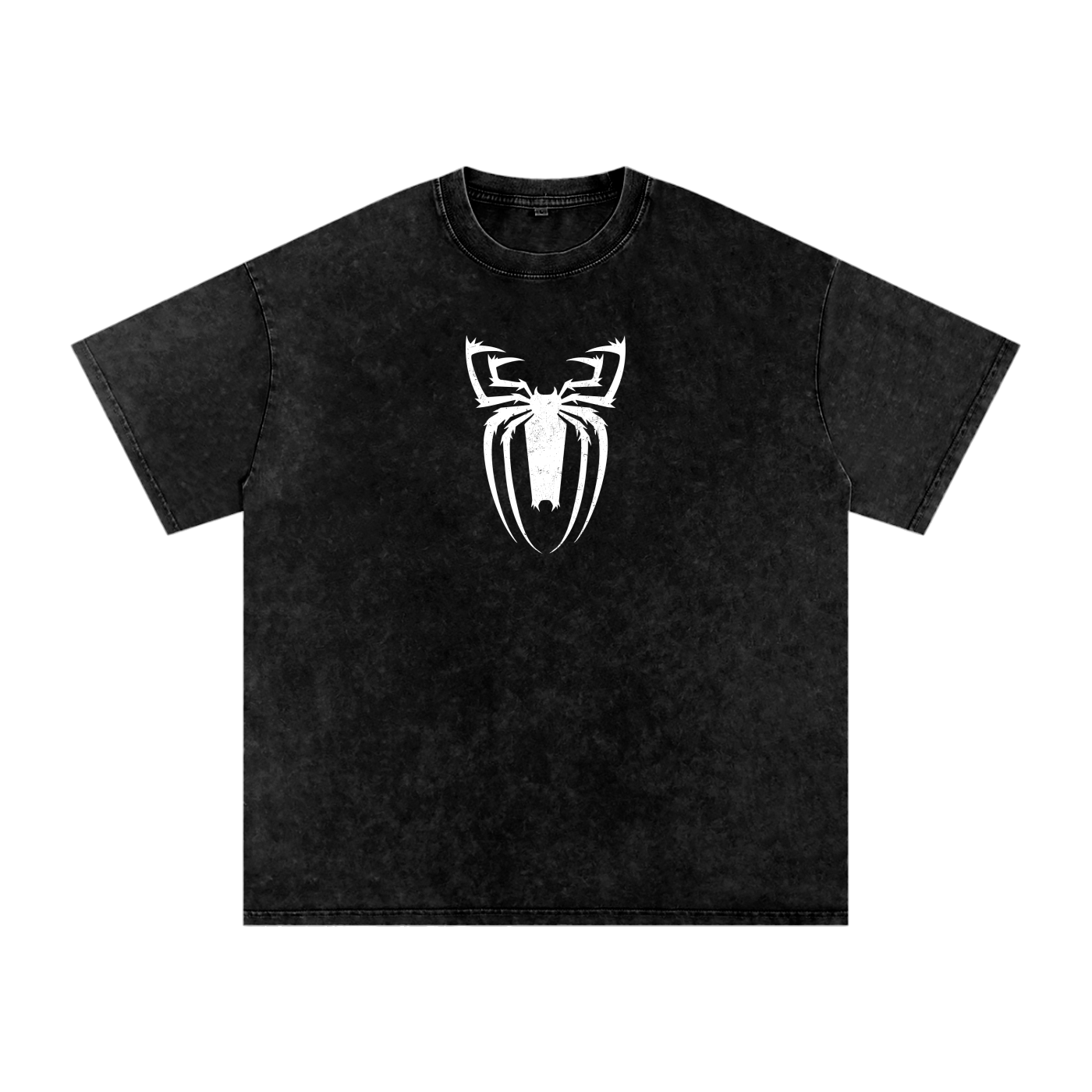 VENOMOUS SPIDERS Acid Wash Oversize T-Shirt - 250 GSM