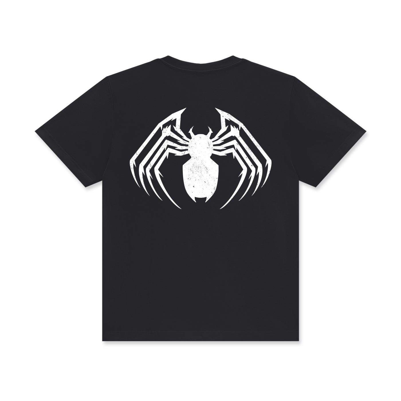 VENOMOUS SPIDERS Classic Crew Neck Cotton T-Shirt