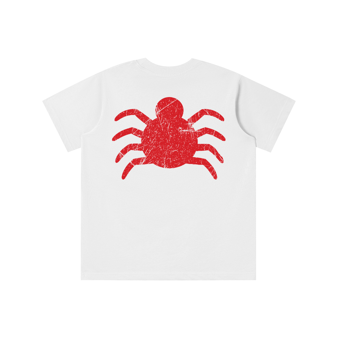 Spider Distressed Logo Kids' T-shirt