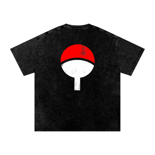 Uchiha Exile Vintage Wash Oversize T-Shirt