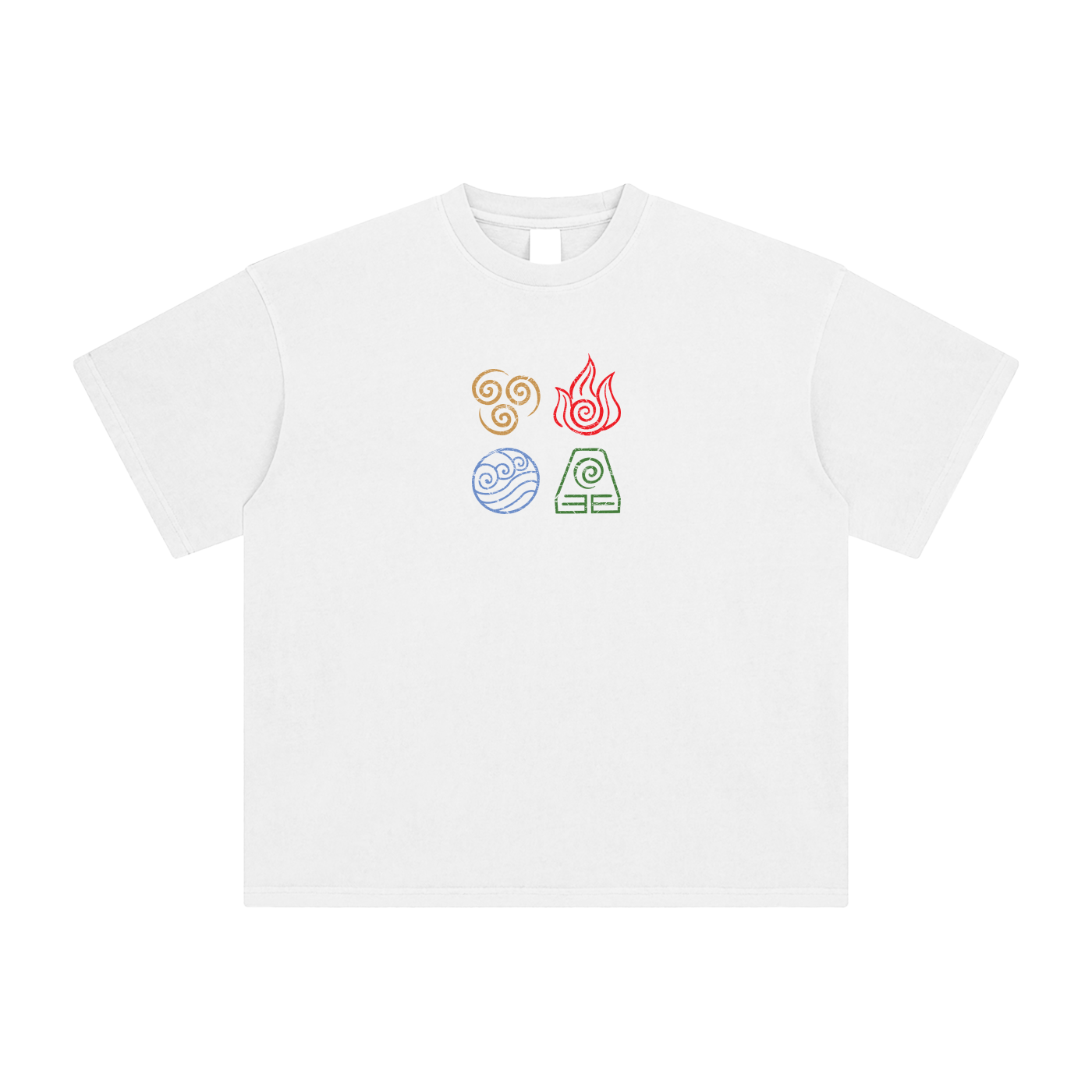 ELEMENTS Oversized Enzyme Wash T-Shirt