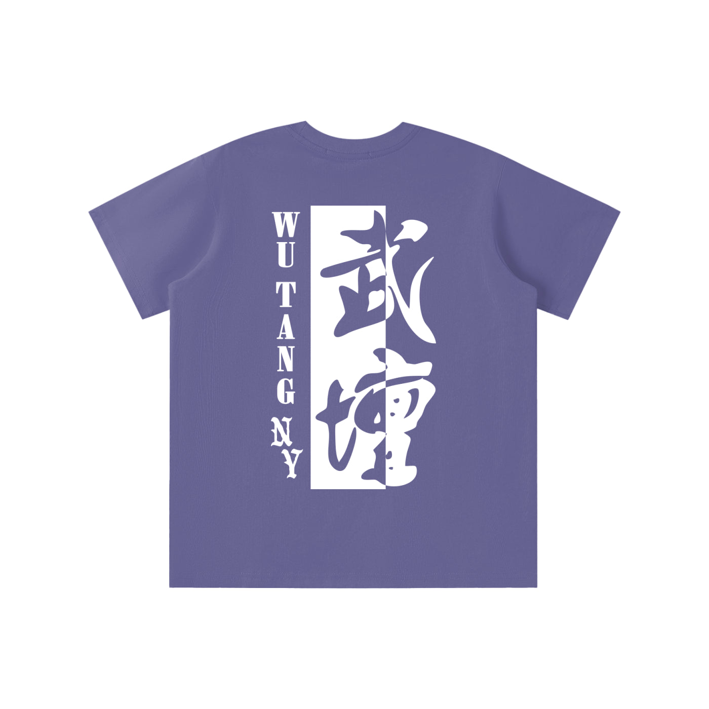 NEW YORK WU TANG - KIDS' LOGO T-SHIRT - BLACK/CHARCOAL/PURPLE - QUICK DRY COOLING