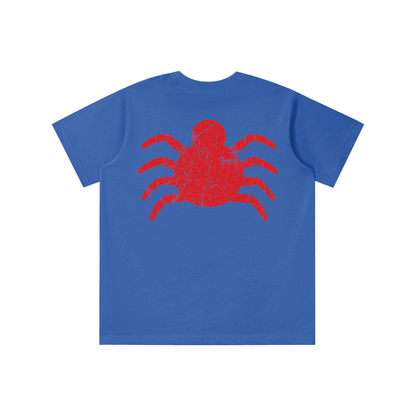 Spider Distressed Logo Kids' T-shirt