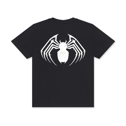 VENOMOUS SPIDERS Classic Crew Neck Cotton T-Shirt