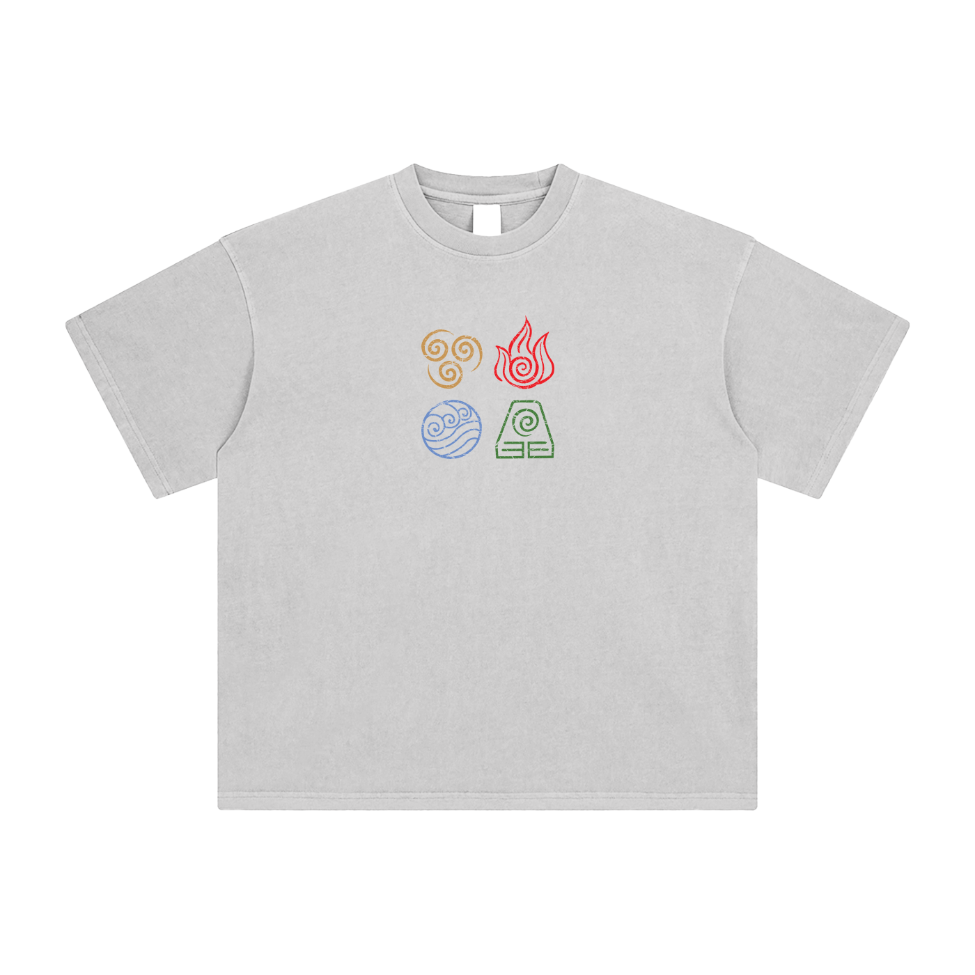 ELEMENTS Oversized Enzyme Wash T-Shirt
