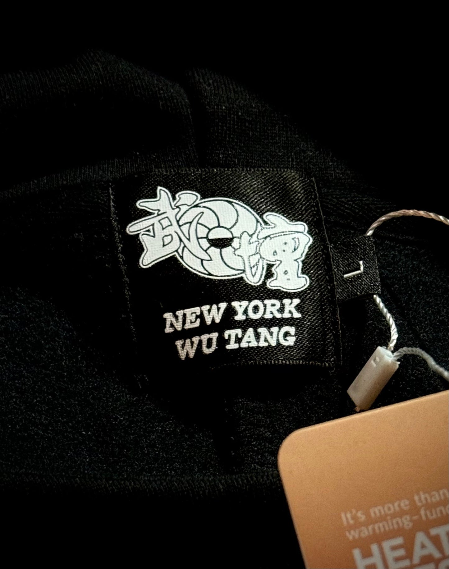 NEW YORK WU TANG - LOGO T-SHIRT BLACK - QUICK DRY COOLING