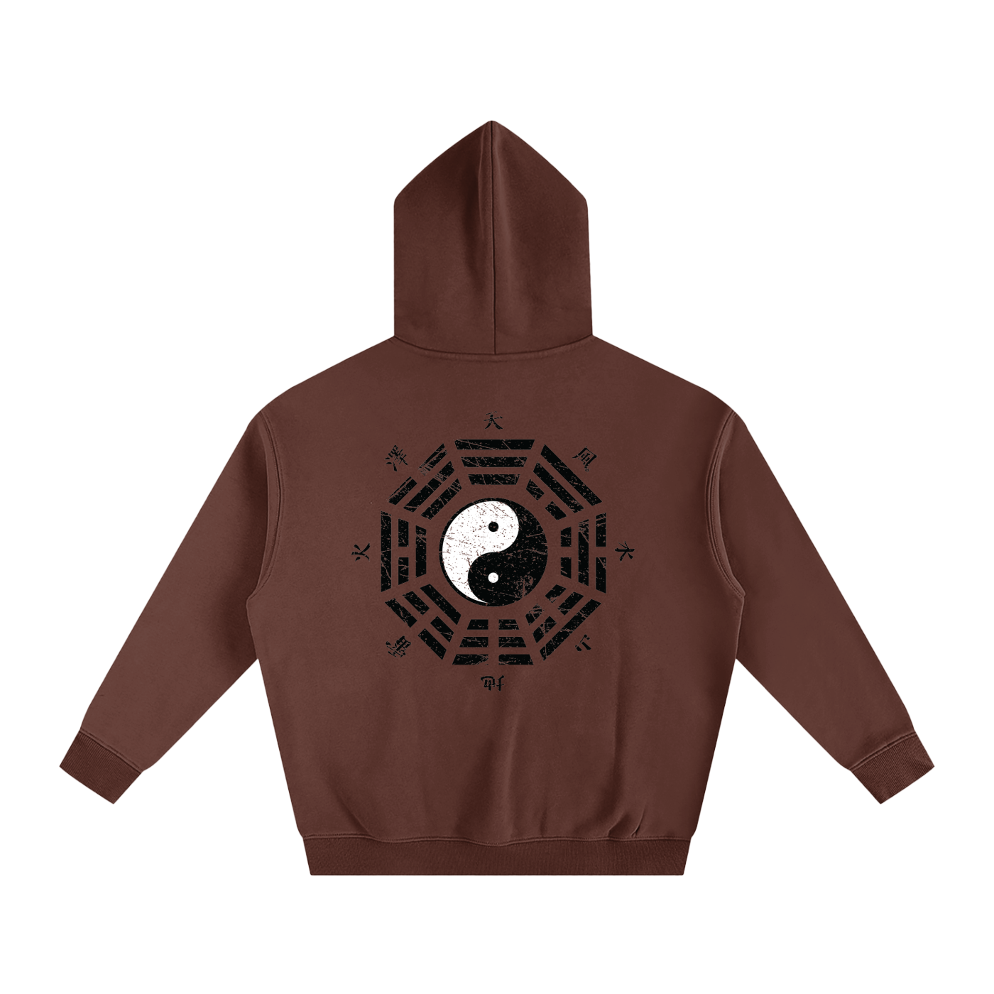 NEW YORK WU TANG - BAGUA TRIGRAM - PULLOVER FLEECE HOODIE