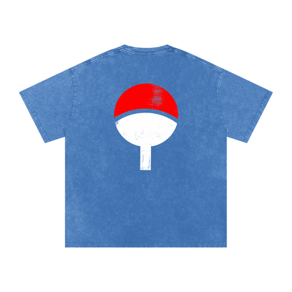 Uchiha Exile Vintage Wash Oversize T-Shirt