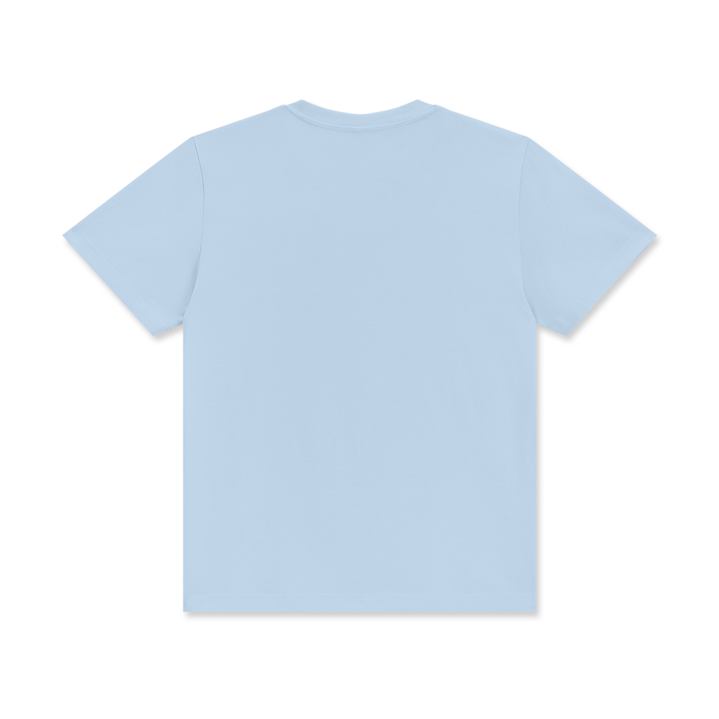 NUMBER 4 Classic Crew Neck Cotton T-Shirt