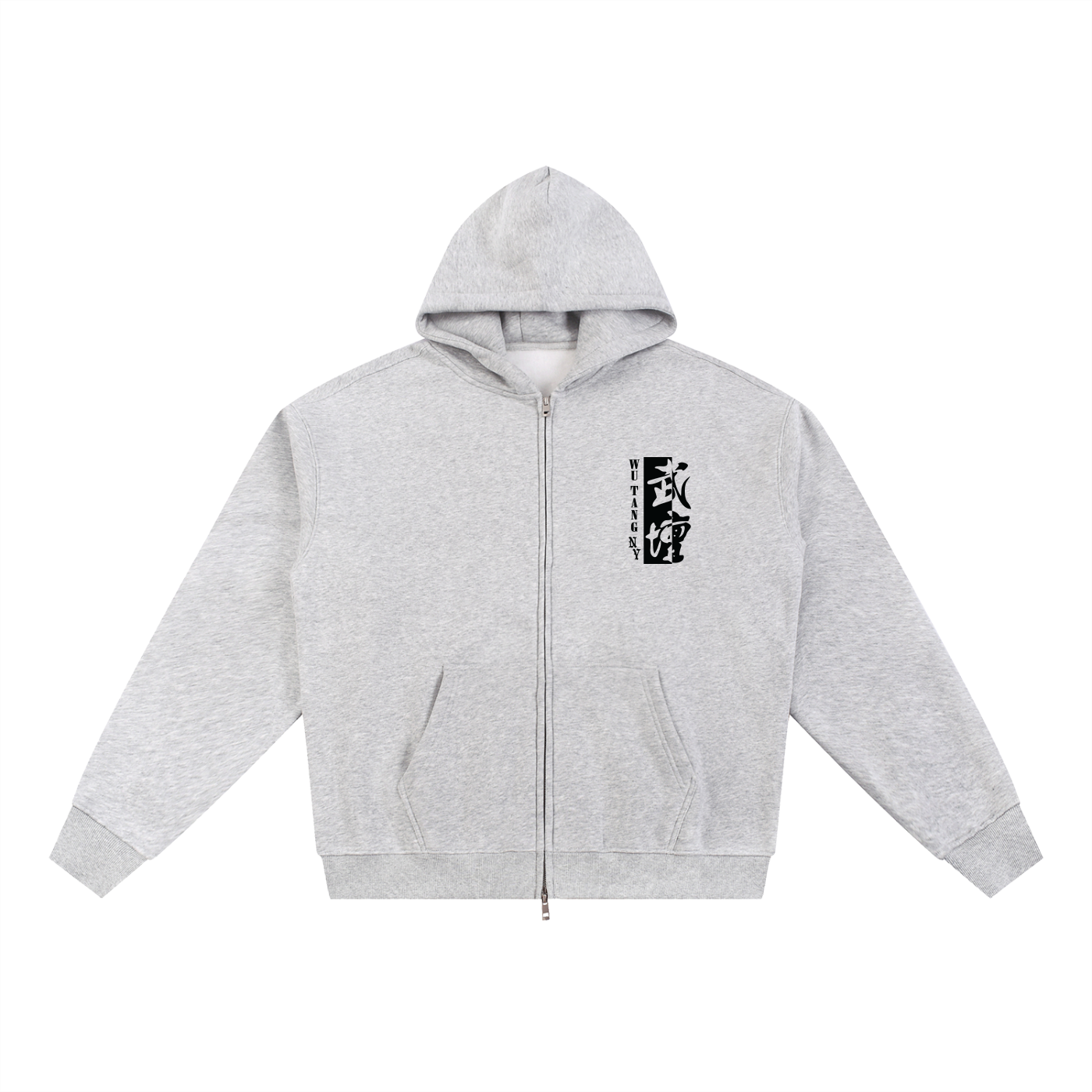 NEW YORK WU TANG - ZIP UP LOGO HOODIE