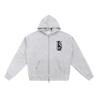 NEW YORK WU TANG - ZIP UP LOGO HOODIE