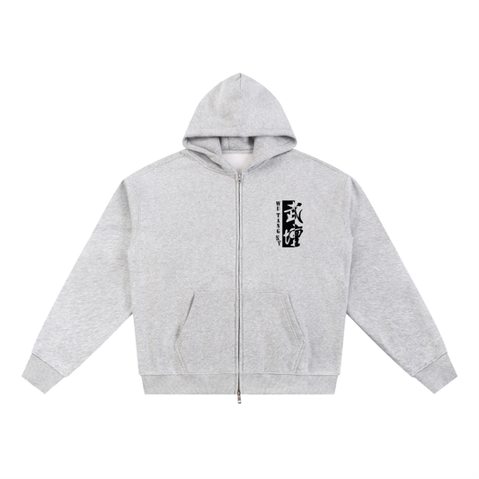 NEW YORK WU TANG - ZIP UP LOGO HOODIE