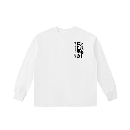 NEW YORK WU TANG - KIDS' LOGO LONG SLEEVE T-SHIRT - WHITE